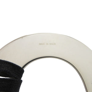 美品 エルメス イスメ トゥアレグ ペンダント ヴィンテージ シルバー925 ブラック 黒 ネックレス 1334【中古】HERMES