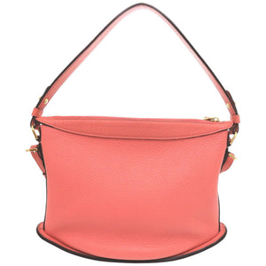 美品 デルボー Pin Swing ソフトピンスイング AA0608 レザー ピンク ショルダーバッグ 1335【中古】DELVAUX