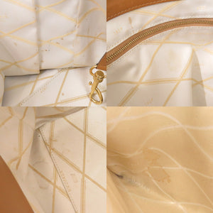 デルボー レザー ブラウン トートバッグ 茶 1336【中古】DELVAUX