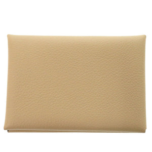 未使用品 エルメス カルヴィデュオ エバーカラー ベージュマルファ K刻印(2025年製) コインケース 財布 1348【中古】HERMES