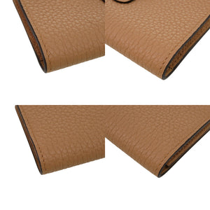 未使用 エルメス ドゴン トゴ チャイ シルバー金具 U刻印(2022年製) カードケース 1386 【中古】 HERMES