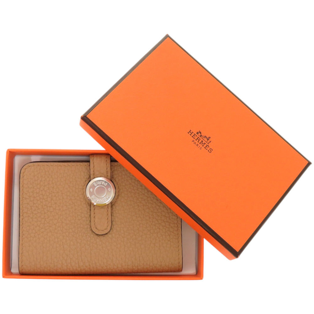 未使用 エルメス ドゴン トゴ チャイ シルバー金具 U刻印(2022年製) カードケース 1386 【中古】 HERMES