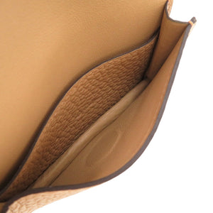 未使用 エルメス ドゴン トゴ チャイ シルバー金具 U刻印(2022年製) カードケース 1386 【中古】 HERMES