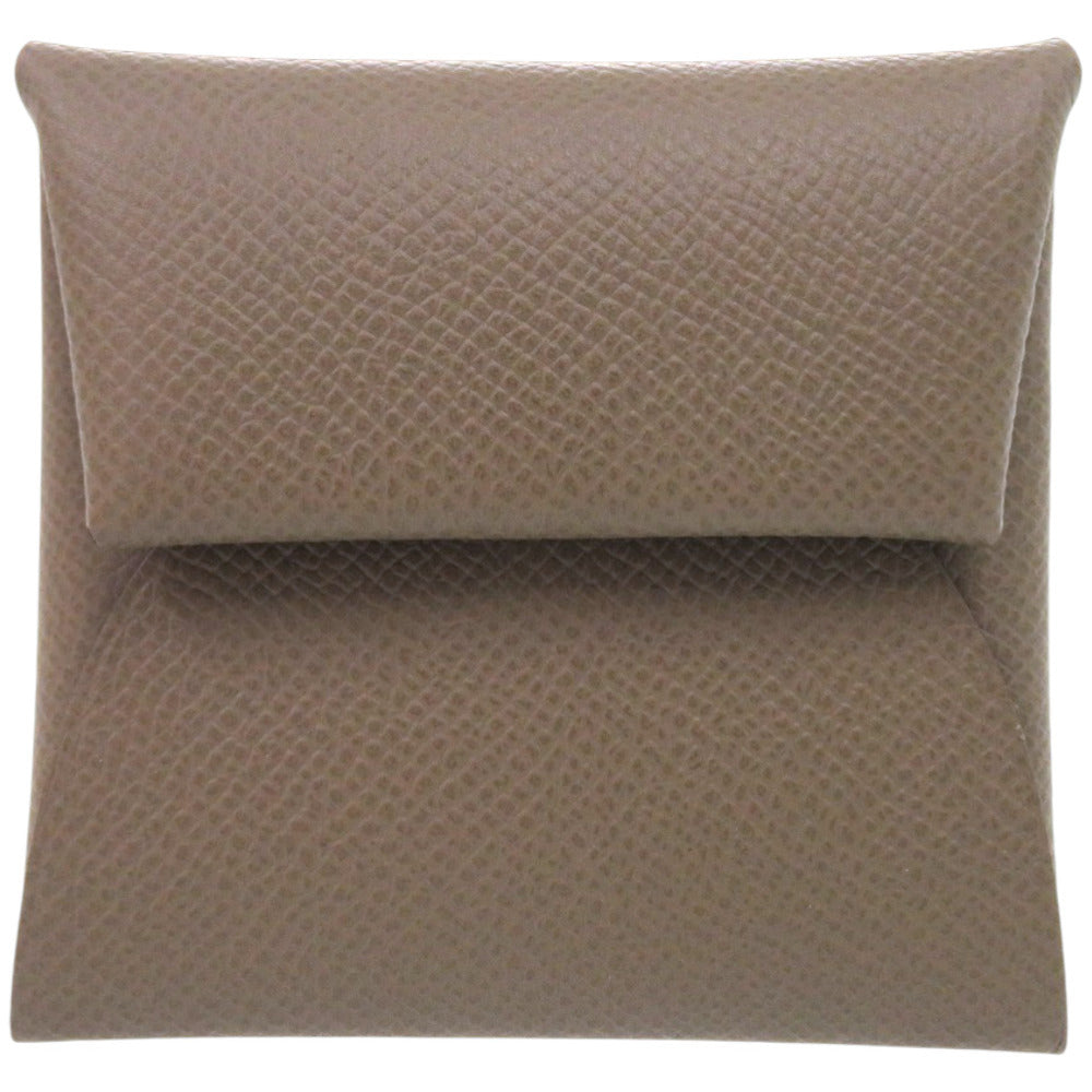 未使用 エルメス バスティア シェーブル エトゥープ W刻印(2024年製) コインケース 財布 1388 【中古】 HERMES