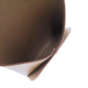 未使用 エルメス バスティア シェーブル エトゥープ W刻印(2024年製) コインケース 財布 1388 【中古】 HERMES