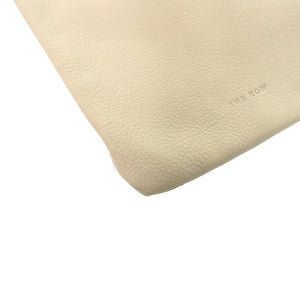 美品 ザ ロウ バース フォン ケース レザー アイボリー 白 ショルダーバッグ 1398【中古】THE ROW