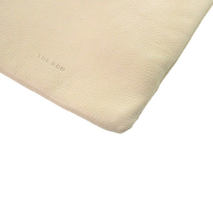 美品 ザ ロウ バース フォン ケース レザー アイボリー 白 ショルダーバッグ 1398【中古】THE ROW