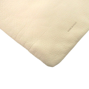 美品 ザ ロウ バース フォン ケース レザー アイボリー 白 ショルダーバッグ 1398【中古】THE ROW