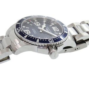 未使用 ロンジン ハイドロコンクエスト L3.741.4.96.6 SS ブルー 青文字盤 自動巻き 腕時計 1401【中古】LONGINES