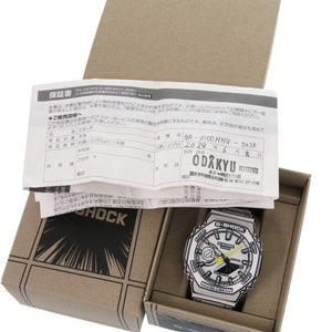 未使用 カシオ G-SHOCK MANGA THEME シリーズ GA-2100MNG-7AJR ホワイト 白文字盤 樹脂系 カーボン クオーツ 腕時計 1406【中古】CASIO