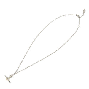 未使用 ヴィヴィアンウエストウッド オーブ メタル フェイクパール シルバー ネックレス 1438【中古】Vivienne Westwood