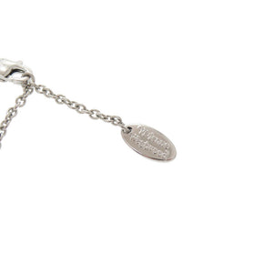 未使用 ヴィヴィアンウエストウッド オーブ メタル フェイクパール シルバー ネックレス 1438【中古】Vivienne Westwood