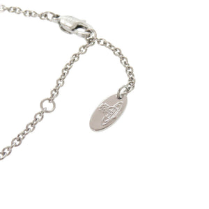 未使用 ヴィヴィアンウエストウッド オーブ メタル フェイクパール シルバー ネックレス 1438【中古】Vivienne Westwood