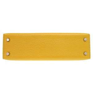 未使用 エルメス ミニケリードゥ シェーブル ジョーヌアンブル キャメル シルバー金具 K刻印(2025年製) 2WAY ハンドバッグ 1452 【中古】 HERMES ミニケリー2