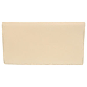 未使用品 メゾン マルジェラ 4ステッチ SA1UI0021 レザー ベージュ 二つ折り財布 1483【中古】Maison Margiela