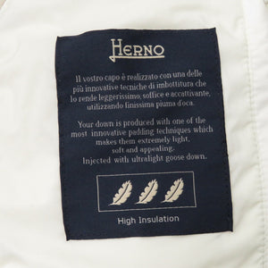 未使用 ヘルノ PI003ULE M02 12456Z ナイロン/ダウン ホワイト ダウンジャケット 白 1488【中古】Herno