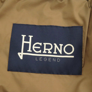 未使用品 ヘルノ IL CAPPOTTO HERNO LEGEND PI007ULE サイズ48 ナイロン ダウン キャメル ダウンジャケット ダウンコート 1490【中古】Herno メンズ