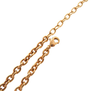 新品同様 ディオール Herbarium ハーバリウム トンボ メタル レジン ピンクゴールド クリア ネックレス 1506【中古】Dior