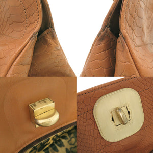 美品 ロンシャン ギャビー レザー ブラウン トートバッグ 1526【中古】Longchamp