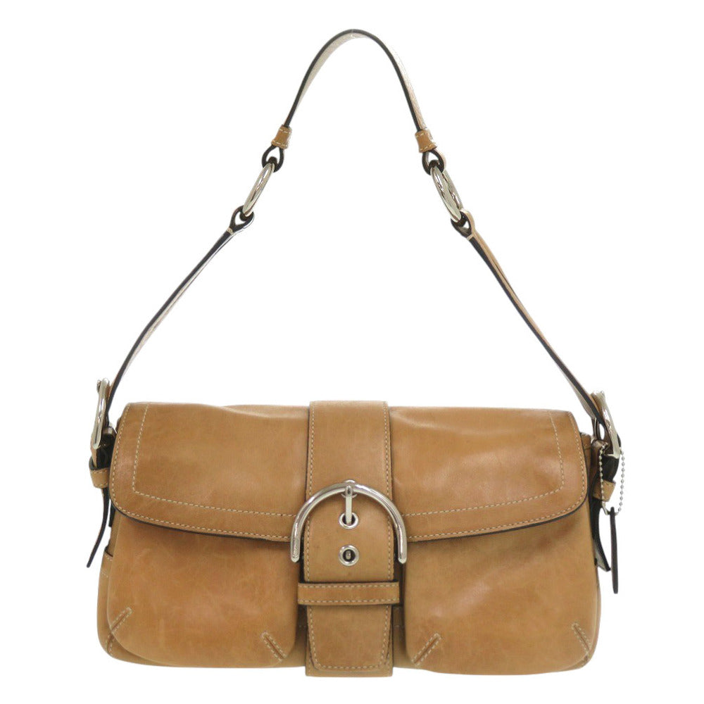 コーチ ソーホー 3653 レザー ワンショルダーバッグ ブラウン ショルダーバッグ 1534【中古】COACH
