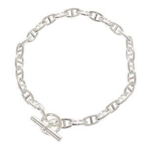 美品 エルメス シェーヌダンクル GM 29コマ シルバー925 ネックレス 1561【中古】HERMES