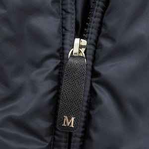 美品 マックスマーラ The Cube ザ キューブ 24194810446 サイズ38 ポリエステル ネイビー ブルゾン 1581【中古】MAX MARA