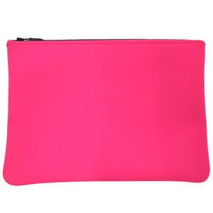 未使用品 エルメス ネオバンGM ポリアミド エラスタン バブルガムピンク ポーチ バッグ ZAA5【中古】HERMES