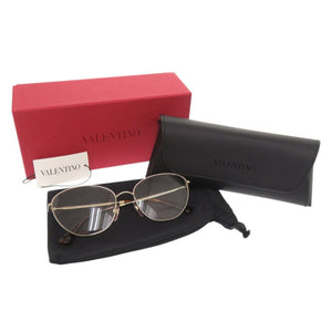 新品同様 ヴァレンティノ VA1010 メタル ゴールド メガネ 眼鏡 0030【中古】VALENTINO