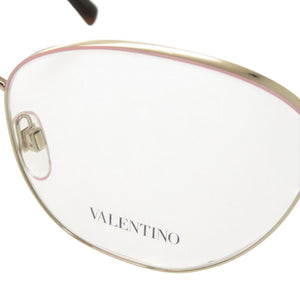 新品同様 ヴァレンティノ VA1010 メタル ゴールド メガネ 眼鏡 0030【中古】VALENTINO
