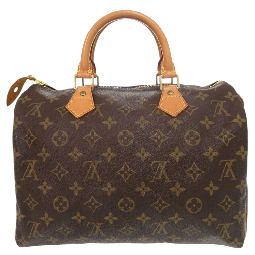 ルイ ヴィトン スピーディ30 モノグラム M41526 ブラウン ハンドバッグ LV 0155【中古】LOUIS VUITTON