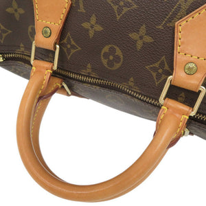 ルイ ヴィトン スピーディ30 モノグラム M41526 ブラウン ハンドバッグ LV 0155【中古】LOUIS VUITTON