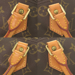 ルイ ヴィトン スピーディ30 モノグラム M41526 ブラウン ハンドバッグ LV 0155【中古】LOUIS VUITTON