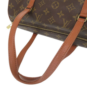 ルイ ヴィトン パピヨン30 ポーチ付 モノグラム M51365 ブラウン ハンドバッグ LV 0157【中古】LOUIS VUITTON