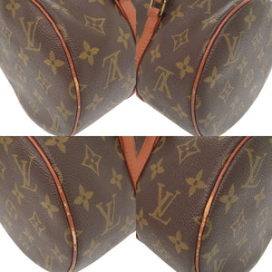 ルイ ヴィトン パピヨン30 ポーチ付 モノグラム M51365 ブラウン ハンドバッグ LV 0157【中古】LOUIS VUITTON