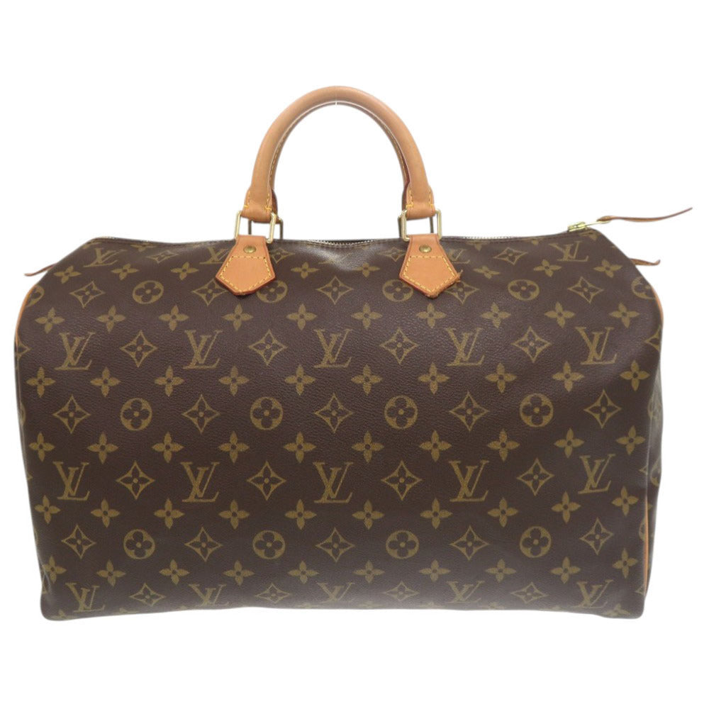 ルイ ヴィトン スピーディ40 モノグラム M41522 ブラウン ハンドバッグ LV 0225【中古】LOUIS VUITTON