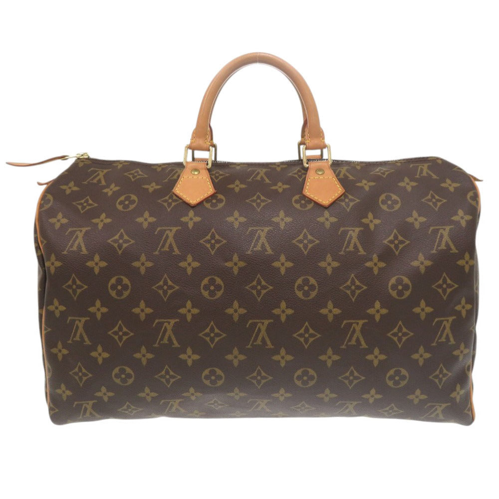 ルイ ヴィトン スピーディ40 モノグラム M41522 ブラウン ハンドバッグ LV 0225【中古】LOUIS VUITTON
