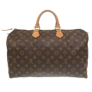 ルイ ヴィトン スピーディ40 モノグラム M41522 ブラウン ハンドバッグ LV 0225【中古】LOUIS VUITTON