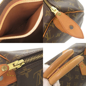 ルイ ヴィトン スピーディ40 モノグラム M41522 ブラウン ハンドバッグ LV 0225【中古】LOUIS VUITTON