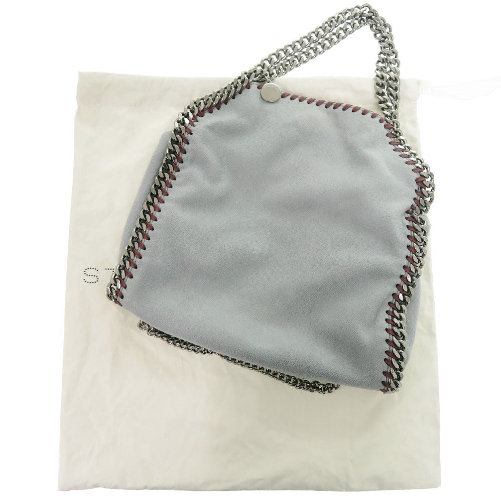 ステラマッカートニー 2WAY ファラベラ ポリエステル ライトブルー チェーンショルダーバッグ 0241【中古】Stella McCartney