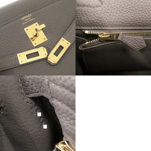 新品同様 エルメス ケリー25 内縫い トゴ エタン ゴールド金具 Y刻印(2020年製) ハンドバッグ 0340【中古】HERMES