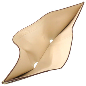 美品 エルメス ベアンコンビネ H082983CK ヴォーエプソン ジョーヌブッサン Z刻印(2021年製) 三つ折り財布 黄 0361【中古】HERMES