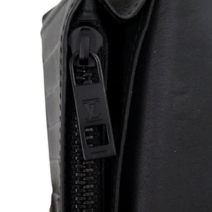 美品 ルイ ヴィトン ポルトフォイユ ブラザ NM LV アエログラム レザー ブラック ICタグ M69980 長財布 黒 LV 0363 【中古】 LOUIS VUITTON