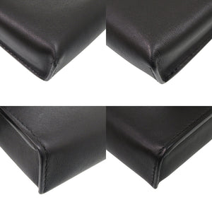 美品 ダンヒル ベルト クラッチ ロックベルト 3way レザー ゴールド金具 ブラック 黒 ショルダーバッグ 0377【中古】Dunhill