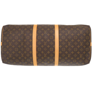 美品 ルイ ヴィトン キーポルバンドリエール60 モノグラム M41412 ブラウン ボストンバッグ LV 0390【中古】LOUIS VUITTON