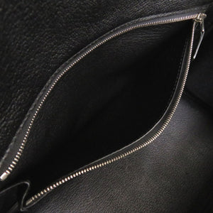 新品同様 エルメス バーキン30 トゴ ブラック シルバー金具 X刻印 ハンドバッグ 黒 0431【中古】HERMES