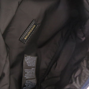 美品 バレンシアガ WHEEL 569978 ナイロン ネイビー ウエストバッグ 0439【中古】BALENCIAGA