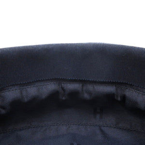 新品同様 エルメス キャスケット セリエ 麻 コットン ポリエステル マリン マロン ネイビー 帽子 0448【中古】HERMES