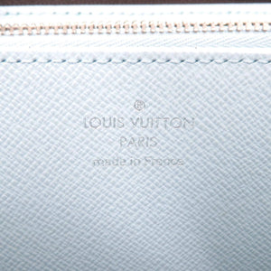 未使用 ルイ ヴィトン ジッピーウォレット モノグラム M11776 IC ウォッシュド ブルー ラウンドファスナー 長財布 LV 0449【中古】LOUIS VUITTON