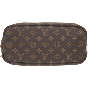 美品 ルイ ヴィトン ネヴァーフルPM ポーチ付 モノグラム ピヴォワンヌ M41245 トートバッグ LV 0487【中古】LOUIS VUITTON