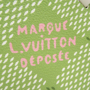 未使用品 ルイ ヴィトン LV バッグ タグ ゴルフティ－ ダミエ チャーム GI1063 ダミエキャンバス レザー グリーン LV 0499【中古】LOUIS VUITTON